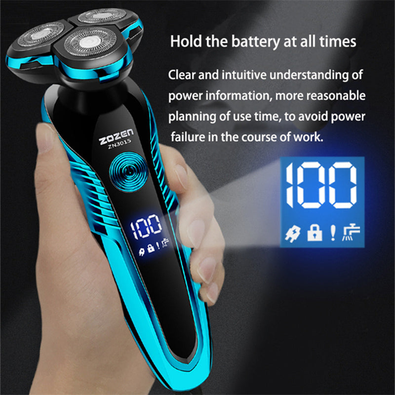 Washable and Rechargeable Electric Shaver