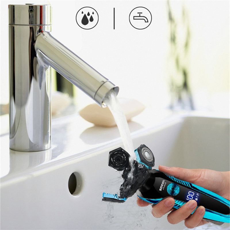 Washable and Rechargeable Electric Shaver