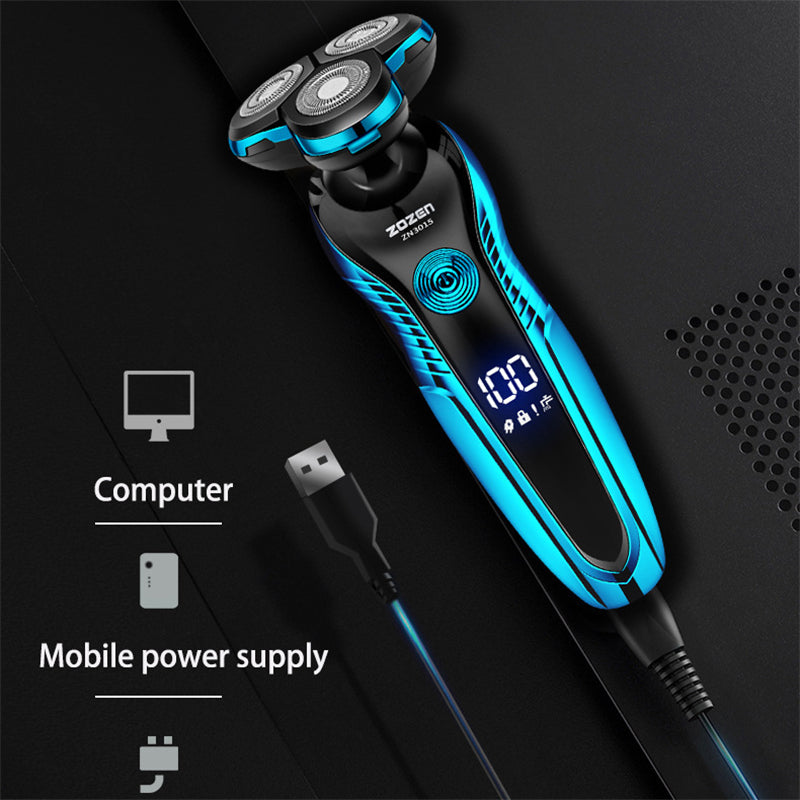 Washable and Rechargeable Electric Shaver